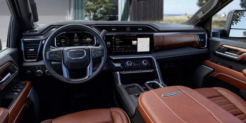 2026 GMC Sierra 2500 HD interior view