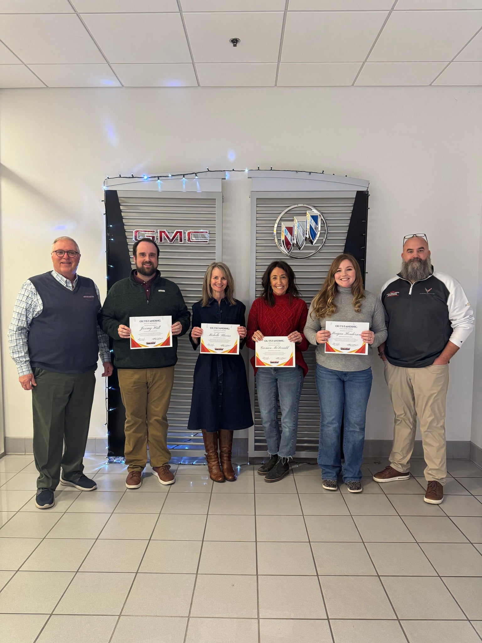 Stanley Wood Buick GMC honors educators with $500 awards